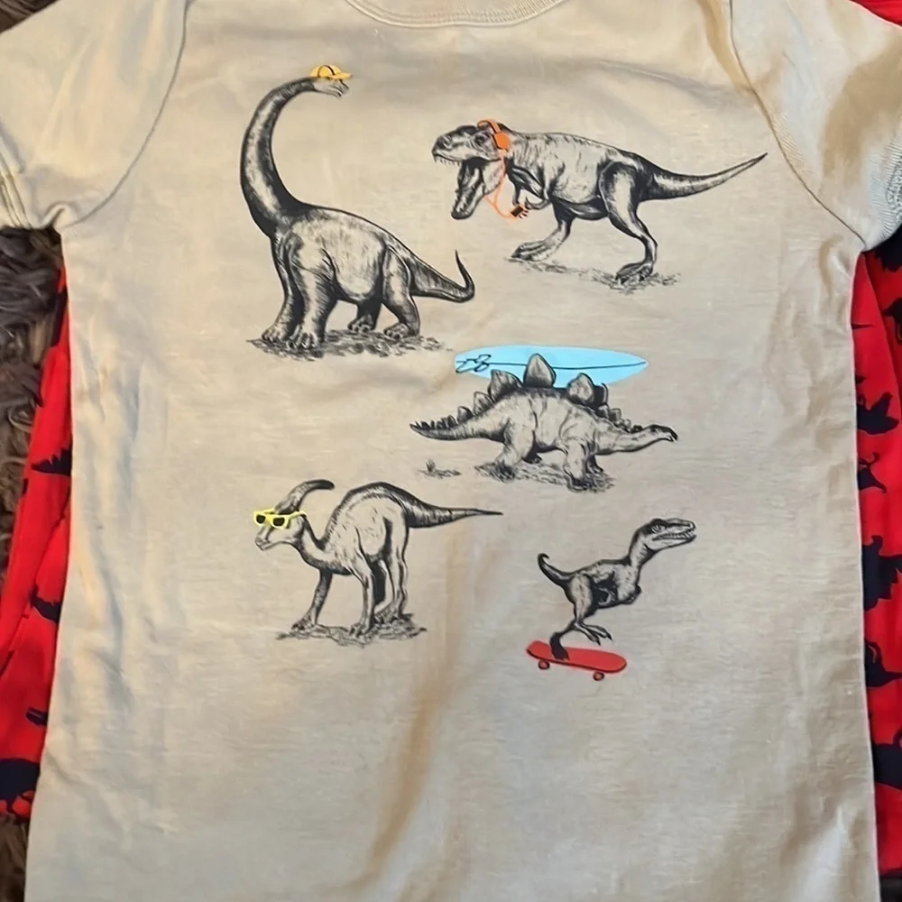Gap Kids Dinosaur PJ Set  Sleepwear boys size 6